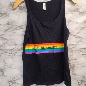 Jaegermeister Cotton Tank Top Sz XL New Black